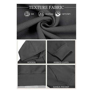 Sweat-shirts personnalisés à logo 3D les plus vendus pour hommes, tissu French Terry lourd 500 g/m², coupe ample - Product Image 4