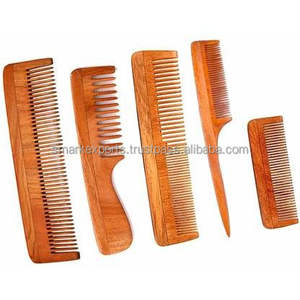 Peine de madera de Neem puro para el cuero cabelludo saludable y el crecimiento del cabello previene la caída del cabello y promueve el cabello suave y brillante - Product Image 3