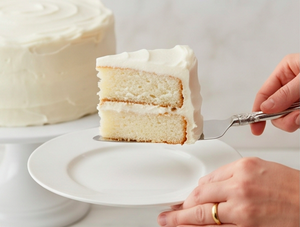 Serveur de gâteau en argent de luxe avec poignée artistique outil de coupe de gâteau fonctionnel idéal pour la cuisson à la maison des repas de famille et des cadeaux - Product Image 6