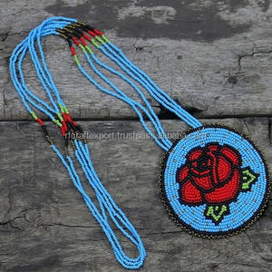 Collier de perles de rose de graines de haute qualité Colliers de perles de haute qualité à la mode - Product Image 2