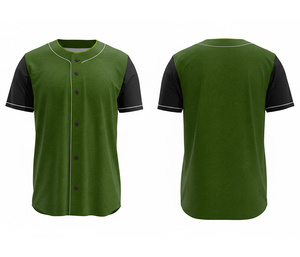 Fournisseur direct d'usine de maillots de baseball par sublimation avec logo et numéros personnalisés |   Base en polyester respirant - Product Image 2