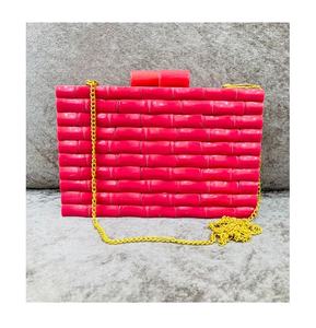 Bolsos de Diseñador, Bolsos de Mano con Cuentas de Resina, Cierre de Solapa, Bolsos de Fiesta de Noche para Mujer, Regalo de Cumpleaños - Product Image 6