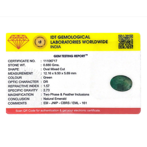 4.4 Carat Natural Zambian Emerald-Faceted Emerald Cut Loose Gemstone for Fine Jewelry - Product Image 4