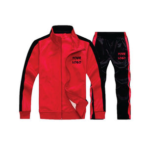Survêtement noir et vert fluo pour homme, veste zippée avec poches latérales et pantalon de jogging, tenue sportive décontractée, style automne - Product Image 6
