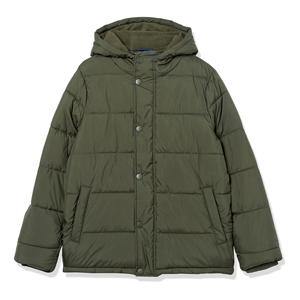 Veste matelassée d'hiver pour homme, col montant, imperméable, écologique, respirante, rembourrage 100% polyester, pour l'extérieur, vente en gros sur mesure - Product Image 1