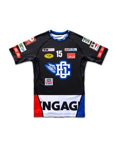 Camiseta Deportiva de Manga Corta para MMA BJJ, para Hombre y Mujer, Tejido Ligero y Elástico, Secado Rápido, Cómoda, Transpirable, Antibacteriana - Product Image 1