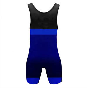 Unisex Adult Wrestling Singlet Boxing Training <b>Suit</b> Customized Front Color Logo 100% Polyester Lightweight Quick Dry Breathable - Product Image 1