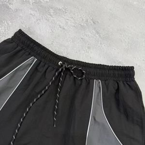 Shorts d'été personnalisés pour hommes, style skate, marque privée, imprimé motif uni, imperméable à l'avant, 100 % coton - Product Image 2
