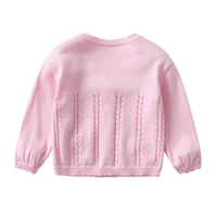 Suéter Informal con Capucha para Niñas, Color Sólido, Algodón, Primavera Otoño, Gran Venta, Producción en Masa