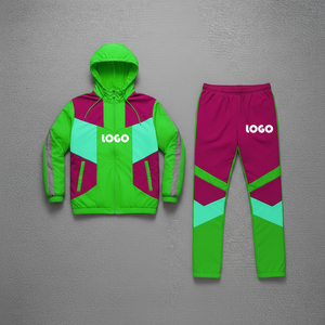 Custom Men's <b>Tracksuit</b> Windbreaker Outfits Set Suit Sport Jacket Track Zip up Wind Breaker <b>Tracksuits</b> for Men - Product Image 1