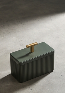 Caja de Almacenamiento Rectangular Moderna y Exclusiva para Frutos Secos y Dátiles, Organizador de Aperitivos de Lujo, Envase de Metal para Regalo Festivo o de Boda - Product Image 3