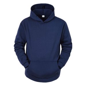 Custom Wholesale <b>Mens</b> <b>Navy</b> Blue Cotton French Terry Sweatpants Casual Drawstring <b>Joggers</b> Elastic Cuff Autumn Streetwear Pant - Product Image 5