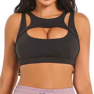 Soutien-gorge de sport élégant pour femme, conçu avec un tissu doux et respirant, séchage rapide, confort optimal, finition sans coutures et maintien durable pour l'entraînement. - Product Image 6