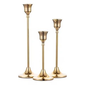 Classic Table Metal <b>Candle</b> Stand Elegant <b>Candle</b> Holder Decorative Home Interior Centerpiece Vintage Decor - Product Image 6