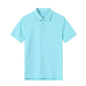 Polo homme en coton piqué, classique et sportif, manches courtes, anti-transpiration, léger, pour le golf et le tennis - Product Image 2