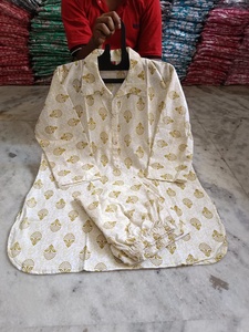 Plus Size Women Cotton Co-Ord Set with one sided pocket M TO XXL | 30 Inches Top | 38 Inches <b>Pant</b> | Stylish Printed Set - Product Image 2