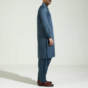 Professional <b>Men's</b> Cotton Shalwar Kameez Custom Quick Dry Traditional Suit with OEM Service - Product Image 2