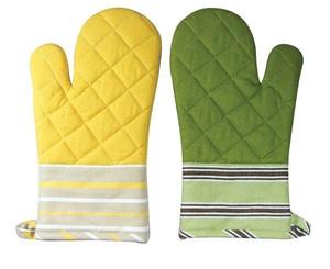 Gants de cuisine modernes en silicone résistants à la chaleur et écologiques pour la cuisson et le barbecue, avec doublure en coton, compatibles lave-vaisselle - Product Image 1