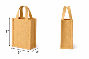 Bolso Tote de Yute Bohemio Hecho a Mano AMANI con Dijes de Corazón, Color Sólido, Gran Capacidad, Bolso de Hombro Plano Sostenible para Compras - Product Image 3