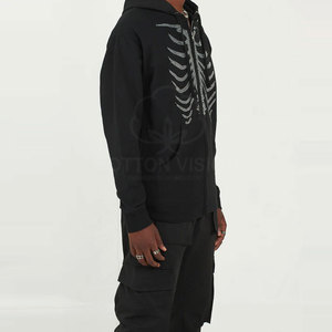 Sudadera con Pedrería Personalizada, Diseño Personalizado OEM, Sudadera con Pedrería y Logotipo, Directo de Fábrica - Product Image 5