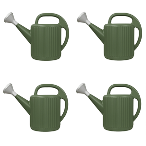 Arrosoir en plastique de 2 gallons (8 L) pour jardinier, lot de 4, vert, pour usage extérieur et domestique - Product Image 1