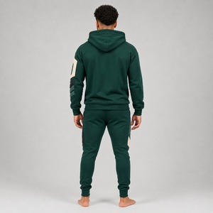 Chándal de Forro Polar para Hombre con Estampado en Relieve, Interior Cálido y Suave, Tela Resistente, Diseño Elegante con Estampado en Relieve, Ideal para Uso Casual en Invierno - Product Image 6