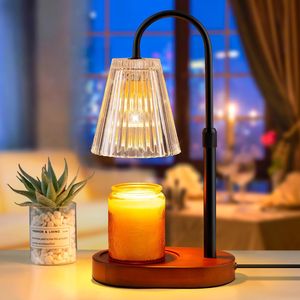 Lámpara Calentadora de Velas Eléctrica con Temporizador, Intensidad Regulable y Altura Ajustable, Lámparas de Vidrio y Quemador de Frascos para Velas de Cera - Product Image 1