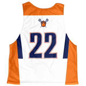 Pinnies de Lacrosse para Hombre, Personalizados con Logotipo OEM, Impresión por Sublimación, Ecológicos, Reversibles, Doble Capa, Malla Birdseye, Deportivos - Product Image 4