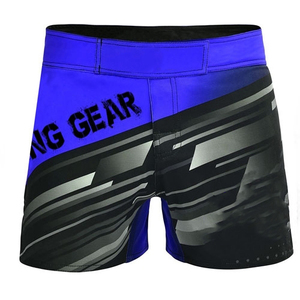 Shorts de combat entièrement sublimés, BJJ, séchage rapide, polyester, vêtements d'arts martiaux, shorts Nogi, shorts de combat BJJ MMA - Product Image 4
