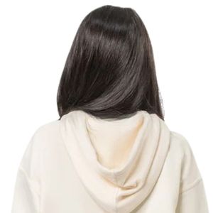 Sudadera con Capucha Extra Grande para Mujer, Estilo Informal, Manga Larga, con Cordón Ajustable, Bolsillo Tipo Canguro, Forro Polar, Corte Regular, Estilo Otoñal - Product Image 4