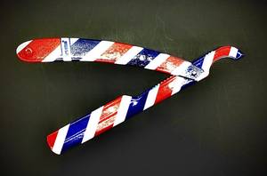 Custom Disposable Paper Coated Turkish Barber <b>Razor</b> with Wood & ABS Plastic Handles <b>Single</b> <b>Blade</b>-Customizable Design & Packing - Product Image 4