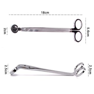 Recortador de mechas de acero inoxidable de primera calidad, construcción duradera con cuchilla de precisión, ideal para un mantenimiento de velas limpio y seguro. - Product Image 5
