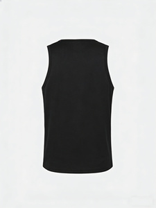 Camiseta sin Mangas para Hombre de Primera Calidad, Ajuste Holgado, Transpirable, de Poliéster/Algodón, Informal - Product Image 2