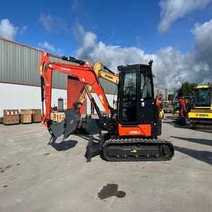 Excavadora Hidráulica Usada Kubota Compacta y Flexible con Cabina Climatizada para Casa y Granja - Product Image 3