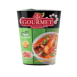 Omacheee 5 étoiles Hot Sour Shrimp 111g offre des nouilles moelleuses avec une saveur audacieuse, épicée et acidulée de crevettes pour un repas satisfaisant - Product Image 1