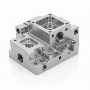 บล็อกวาล์วไฮดรอลิกนิวเมติก ยี่ห้อโยจิ อิงจิเนียริ่ง บล็อกจ่ายของเหลว ตัววาล์วทำจากอลูมิเนียมอัลลอยด์ รุ่นแมนิโฟลด์ - Product Image 3