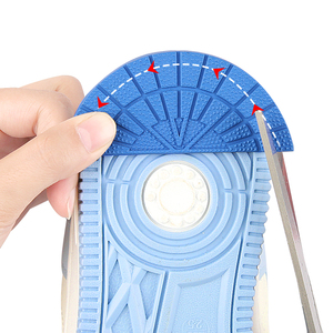 Patch de réparation de semelle de chaussure en caoutchouc anti-bruit et résistant à l'usure, à découper sur mesure, avec inserts antidérapants pour le soutien du pied, pour chaussures et bottes - Product Image 4