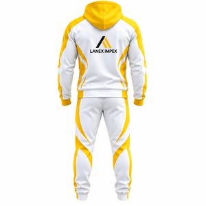 Conjunto Deportivo Personalizado por Sublimación al por Mayor de Fábrica, Uniforme Deportivo con Chaqueta y Pantalones, Impresión Completa - Product Image 3