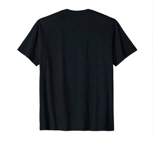 <b>Men's</b> Black Solid Color O-Neck Short Sleeve Regular Fit Casual T-Shirt 100% Cotton Jersey Knitted Fabric <b>Men's</b> T-Shirts - Product Image 3