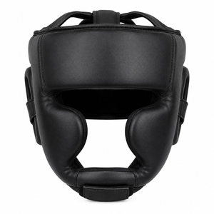 Protège-tête de boxe haut de gamme en cuir respirant avec logo personnalisé, ajustement sécurisé, pour la lutte, le sparring et l'entraînement 2026 - Product Image 2