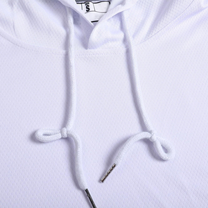 Haut de sport polyvalent à manches courtes et à capuche pour homme, pull léger et tendance pour la course à pied et la randonnée - Product Image 5