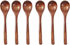 Ensemble de couverts en bambou écologiques réutilisables, ustensiles de cuisine durables, vaisselle de table - Product Image 2