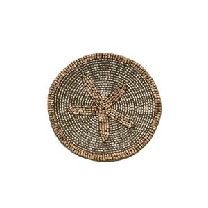 Juego de posavasos con cuentas de moda, Decoración de mesa, juegos de vajilla de nácar de calidad superior, accesorios de cocina, posavasos de cuentas - Product Image 6