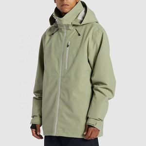 Veste d'extérieur pour homme, coupe-vent, imperméable, de qualité supérieure, pour le ski et la neige, randonnée en montagne, couleur unie - Product Image 2