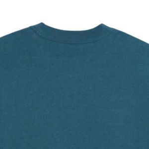 เสื้อสเวตเชิ้ตคอกลมสีน้ำเงินสเลทสำหรับผู้ชาย ผลิตจากผ้าฝ้ายรีไซเคิล เป็นมิตรต่อสิ่งแวดล้อม คุณภาพพรีเมียม แขนยาว สวมใส่สบาย เหมาะสำหรับทุกวัน - Product Image 4