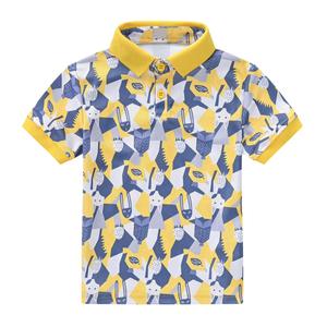 Polo personnalisé pour garçon en bas âge, grande taille, manches courtes, col uni, 85% coton, écologique, séchage rapide, respirant, décontracté, été - Product Image 1