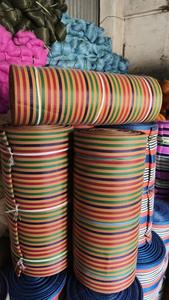 Tela de Nailon Tejida Ecológica para Bolsas de Compra, Duradera, a Rayas, Reutilizable, Ligera, Impermeable, en Rollo - Product Image 3