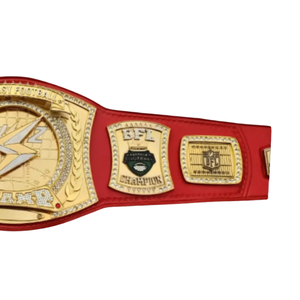 Cinturón de Campeón de Fútbol de Fantasía BFL, Personalizable, Rojo y Dorado, Trofeo Deportivo - Product Image 3