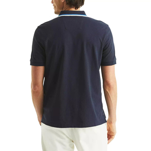 Camisa Casual Personalizada para Hombre, Suave, 100% Algodón, Bordada, Transpirable, Manga Corta, para Negocios o Golf, Servicio OEM, Venta al Por Mayor de Fábrica - Product Image 5