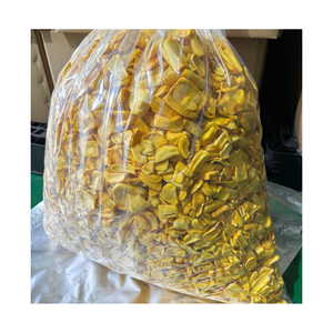 ขนุนทองอบแห้งพรีเมียม สำหรับขายปลีก ขายส่ง ซูเปอร์มาร์เก็ต และแบรนด์อาหาร ขนมขบเคี้ยวเพื่อสุขภาพทอดสุญญากาศ ผู้ผลิต OEM - Product Image 1
